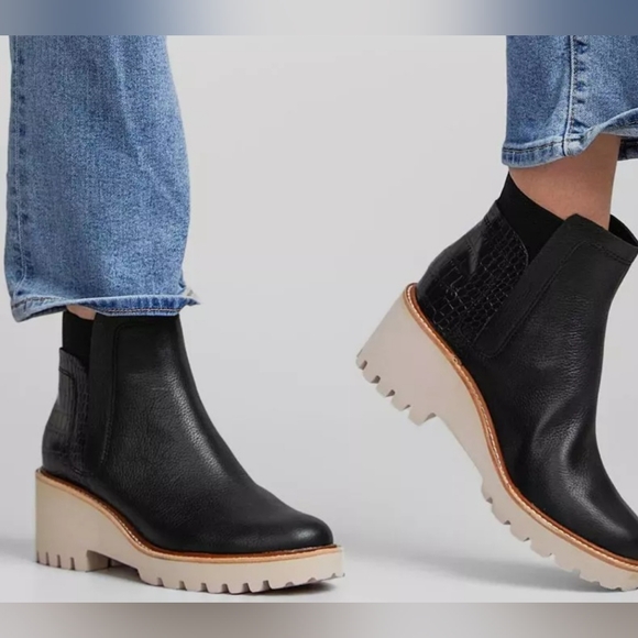 Dolce Vita Shoes - DOLCE VITA HUEY LEATHER ANKLE BOOT- WOMENS SIZE 8
